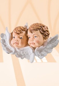 Aniołki płaskorzeźba 934 - 35x25 cm