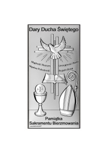 Obrazek - pamiątka bierzmowania W/6719