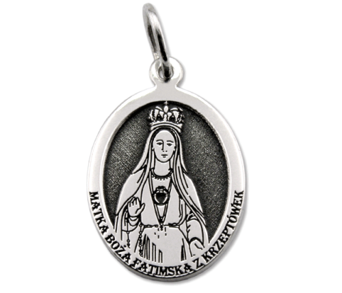 medalik z Fatimą