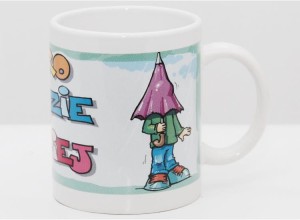 Kubek porcelanowy "Jutro będzie lepiej".