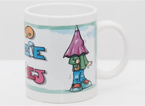 Kubek porcelanowy "Jutro będzie lepiej"