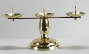 Lichtarz ołtarzowy na trzy świece L6
