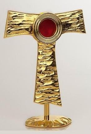 Relikwiarz pozłacany-1