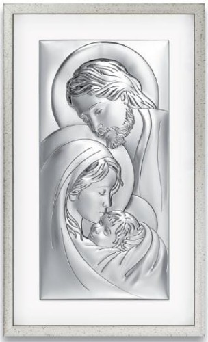 religijny obraz posrebrzany