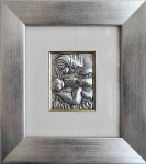 Obrazek ze srebra Matka Boża Karmiąca