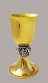 Kielich złocony z nodusem-2