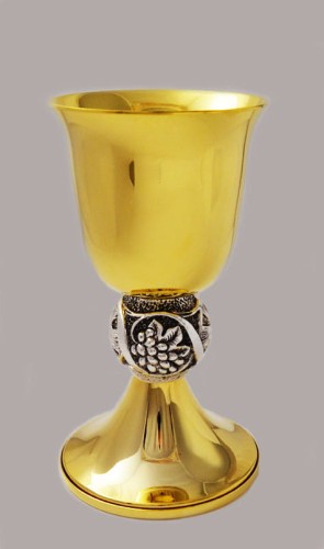 Kielich złocony z nodusem-1