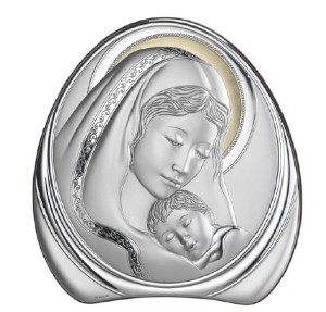 Obraz ze srebra - Madonna - W/8003