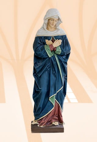 Matka Boża Bolesna figura 100 cm - kolor naturalny-1