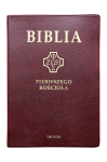Biblia pierwszego Kościoła okładka PVC bordowa ze złoceniami