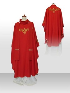 Ornat 1-141 czerwony