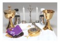 Komplet podróżny dla księdza z kielichem i puszką liturgiczną-2