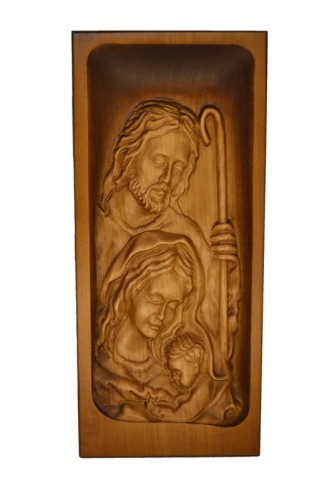 Święta Rodzina 13F - Obraz z drewna