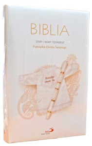 Biblia Pamiątka Chrztu Świętego Stary i Nowy Testament