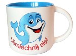 Kubek ceramiczny "Uśmiechnij się"