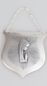 Ryngraf z Maryją, srebro 925