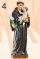 Święty Antoni figura Kolor naturalny -80cm-5