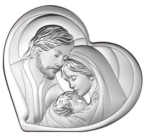 Święta Rodzina w serduszku