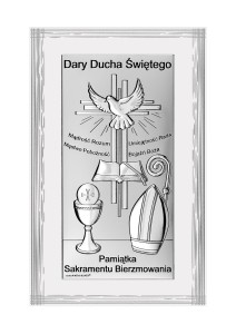 Obrazek - pamiątka bierzmowania W/6719