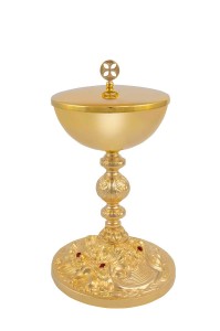 Puszka liturgiczna złocona S/634