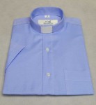 Koszula kapłańska taliowana, niebieska SLIM 3 PROMOCJA