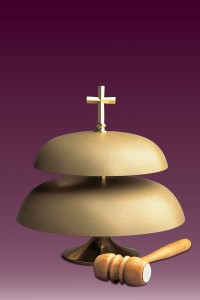 Gong dwutonowy matowy 145