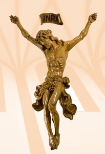 Korpus Chrystusa na krzyż 70 cm