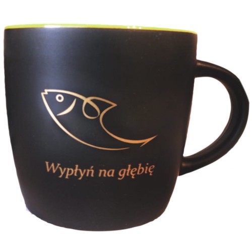 Kubek czarny Wypłyń na głębie
