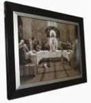 Obraz w ramie drewnianej - Ostatnia Wieczerza