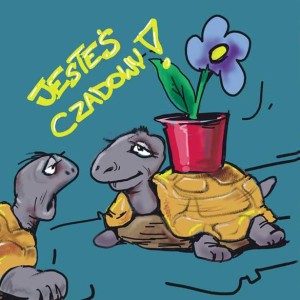 Podstawka korkowa "Jesteś czadowy"