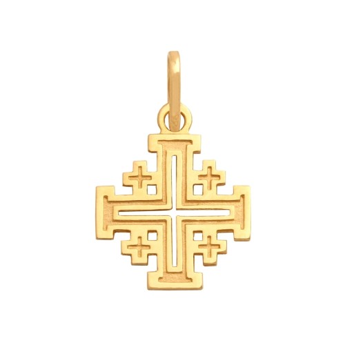 Złoty Krzyżyk Jerozolimski - 13985 