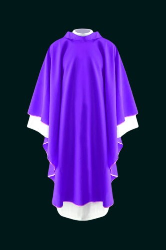 tani ornat fioletowy do koncelebry