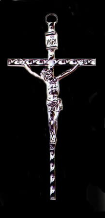  Krzyż metalowy