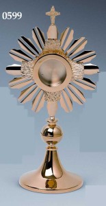 Relikwiarz złocony D/0599