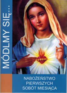 Módlmy się ... Nobożeństwo pierwszych sobót miesiąca