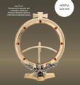 mała monstrancja na hostie-3