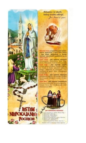 Jestem niepokalane poczęcie - zakładka do książki-1