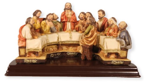 Ostatnia Wieczerza, figura z masy żywicznej H500 