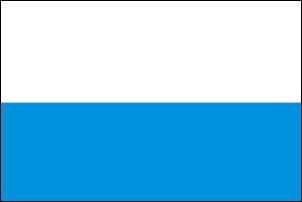 Flaga Maryjna biało-niebieska 