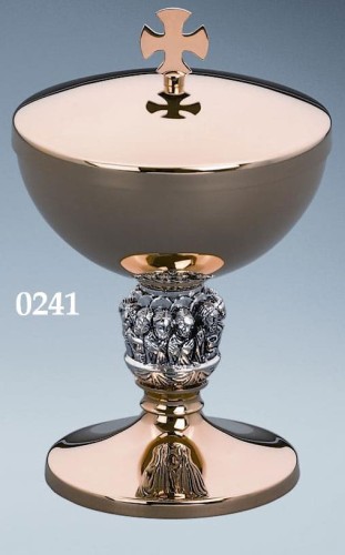 Puszka na komunikanty gładki D-0241