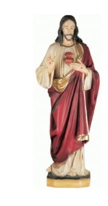 Serce Pana Jezusa figura 120cm/SI 403