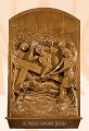 Droga krzyżowa, masa żywiczna, stacje drogi krzyżowej E/240 KOLOR DREWNOPODOBNY-3