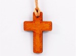 Zawieszka drewniana - krzyż