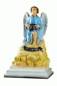 Aniołek skarbonka do Szopki Bożonarodzeniowej 45cm/SI 332