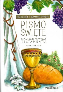 Pismo Święte - Pamiątka I Komunii Św. mały format