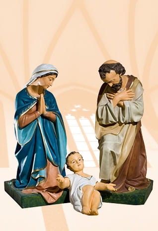 Święta rodzina, figura 90 cm