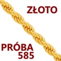 ZŁOTY ŁAŃCUSZEK Kordel zwykły 40 cm-2