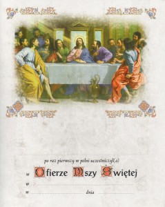 Obrazek pierwszokomunijny 74