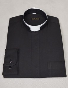 Koszula rzymska kapłańska z koloratką - promocja końcówka kolekcji 