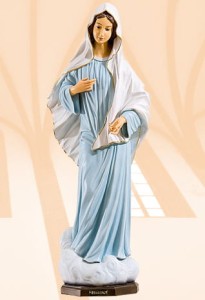 Matka Boża Medjugorie figura 60 cm  E460